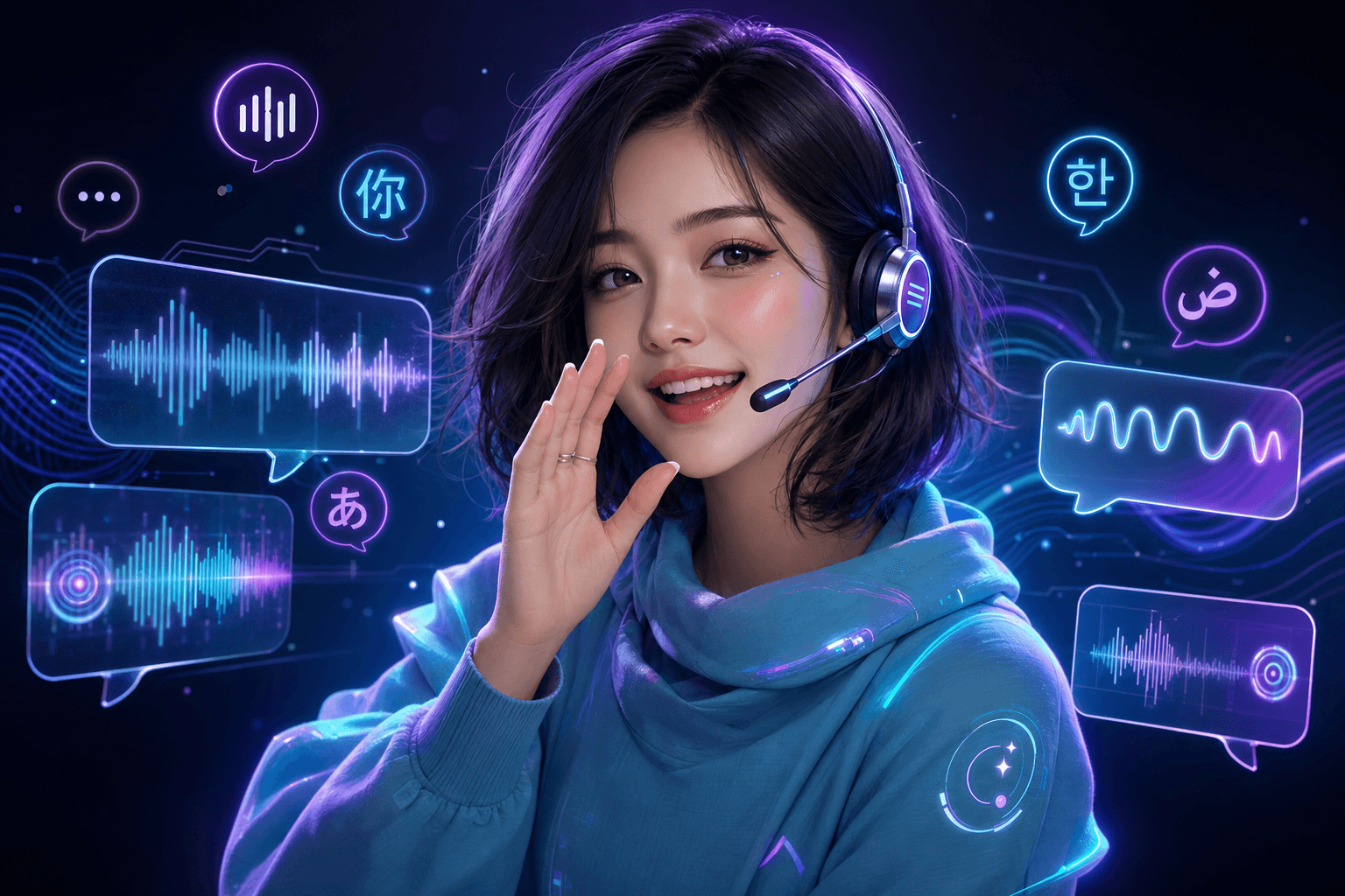 Mia, the Talkentia AI assistant